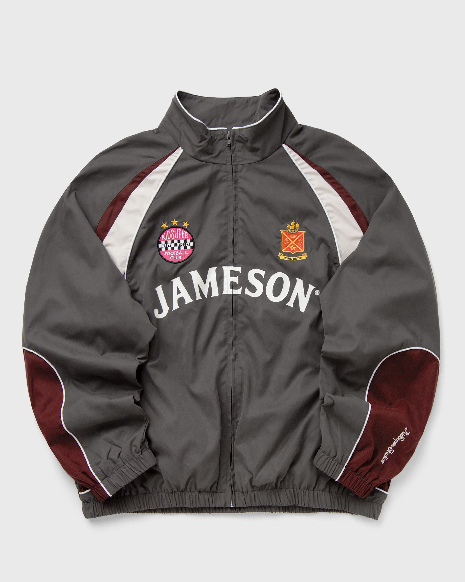 KidSuper Studios KidSuper Studios X Jameson Track Top in grey