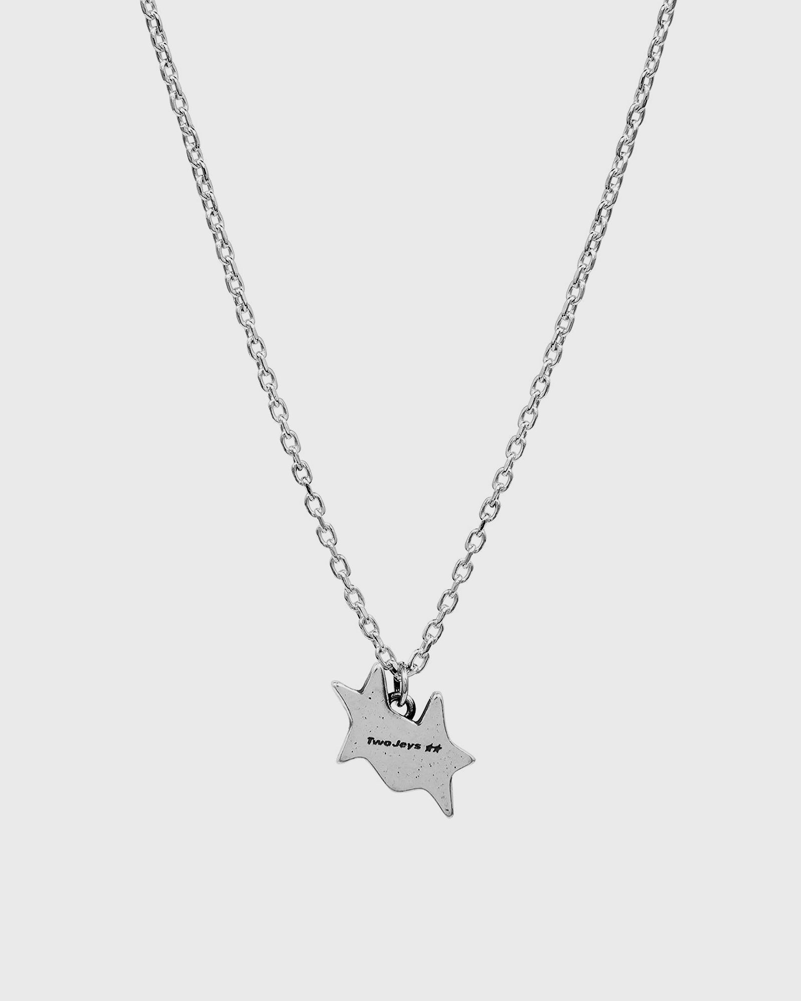 Tilted Enameled Necklace