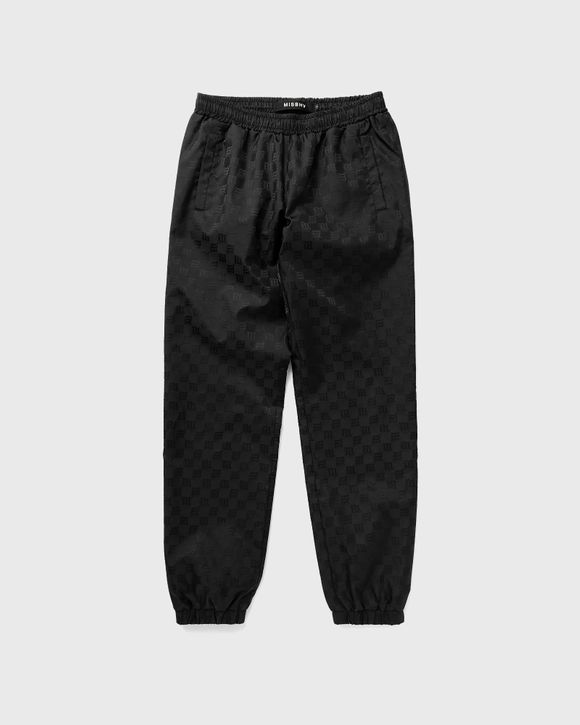 MISBHV Monogram Nylon Track Trousers Black (022M341)