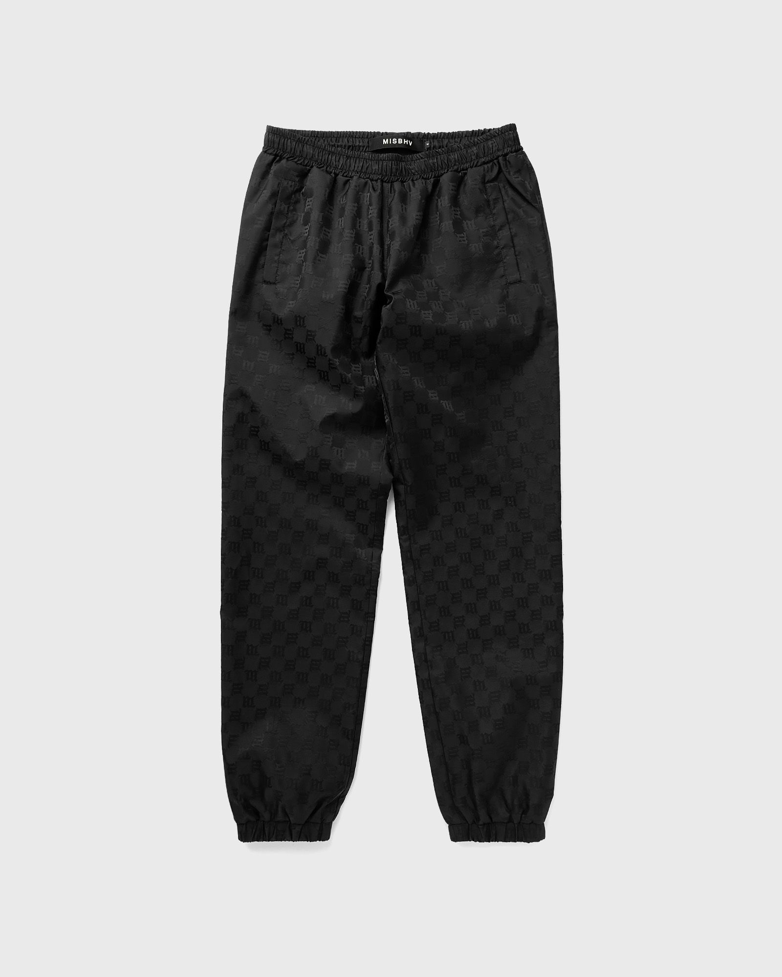 NYLON MONOGRAM TRACK TROUSERS