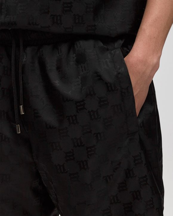 MISBHV Monogram Nylon Long Shorts Black (022M326)