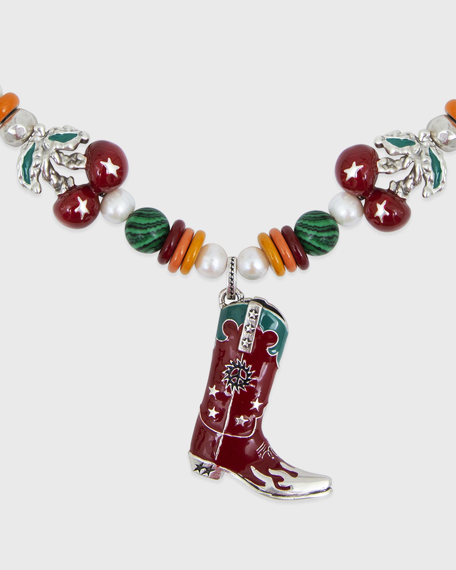 Summer Boot Necklace