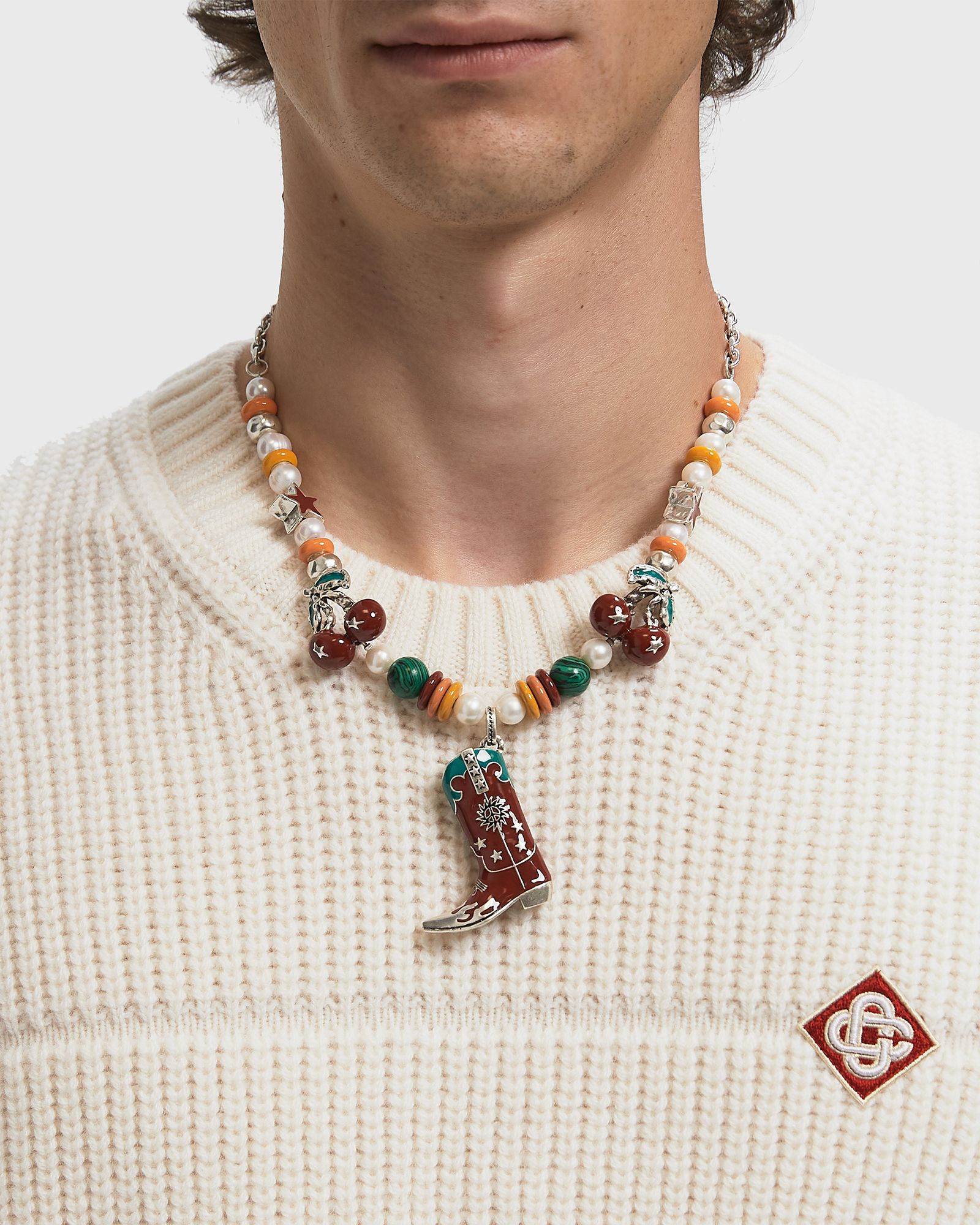 Summer Boot Necklace