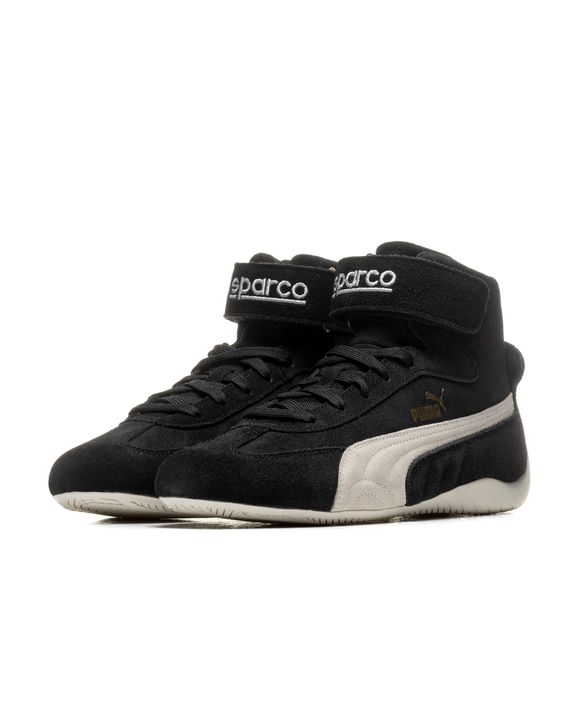 Puma SPEEDCAT MID SPARCO Black BLK WHISPER WHITE TEAM GOLD