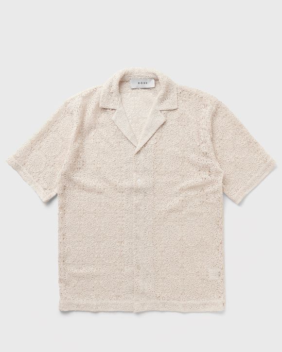 Resort crochet shirt
