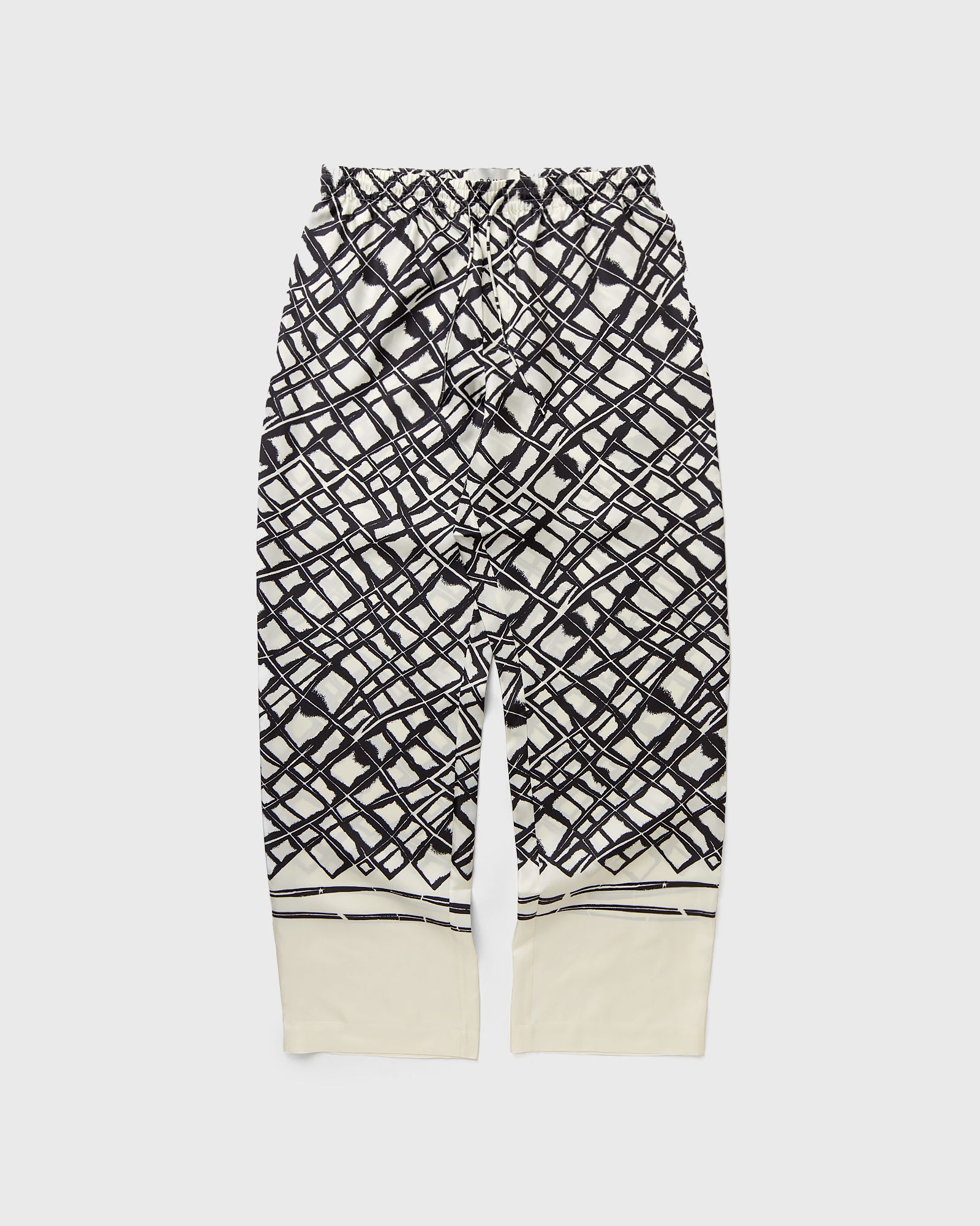 Unisex silk labyrinth pants