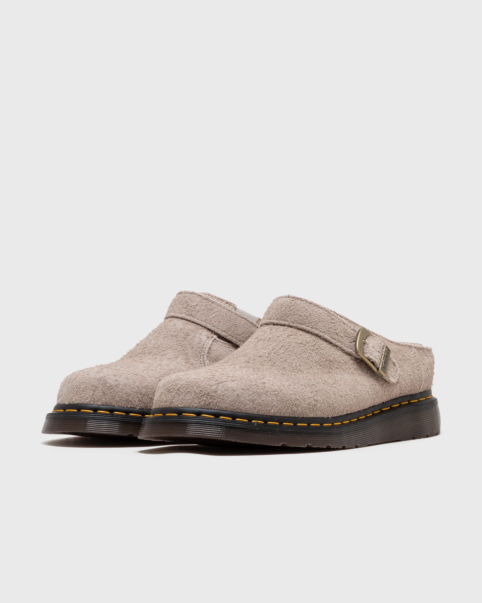Isham Vintage Taupe Long Napped Suede