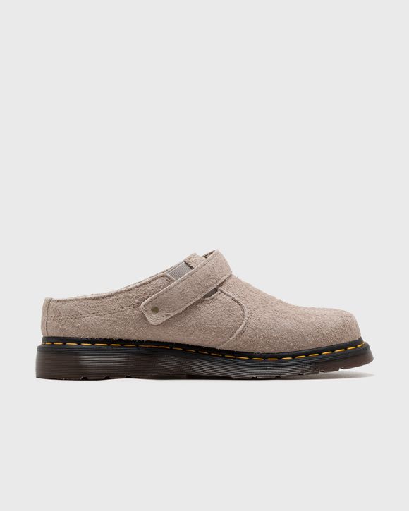 Isham Vintage Taupe Long Napped Suede
