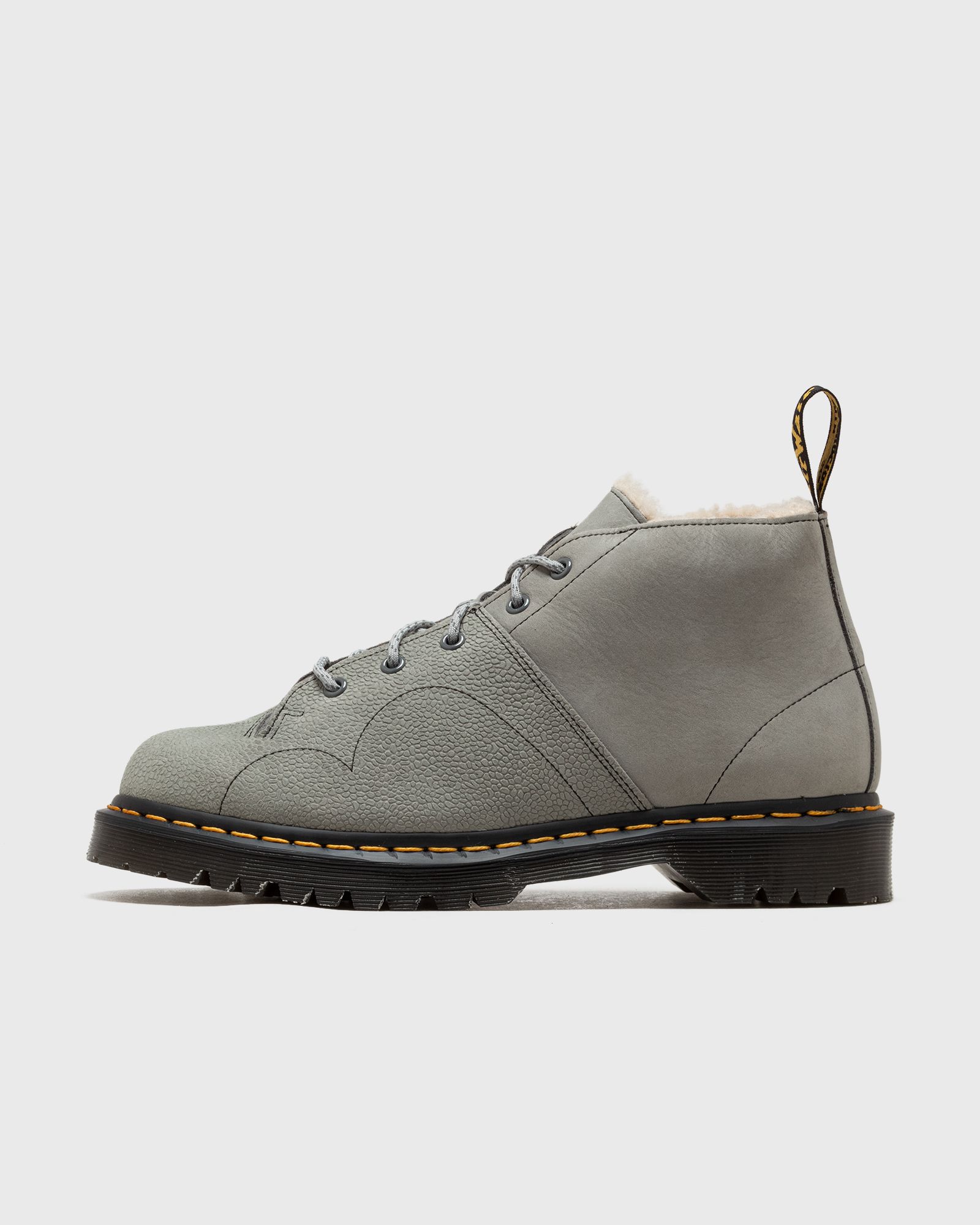 Church Mid Grey Nubuck Shoulder+Nubuck Pebble Emboss