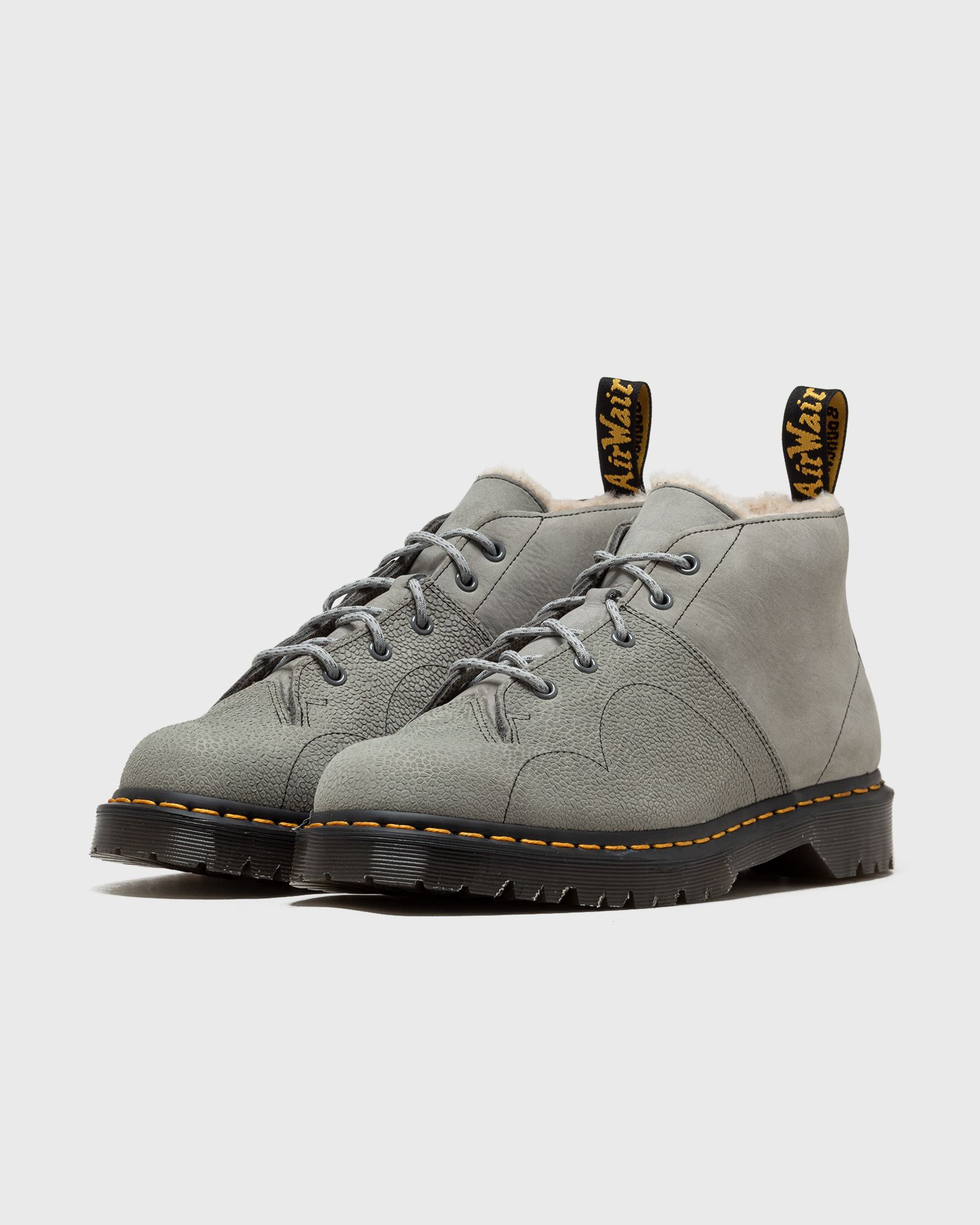 Church Mid Grey Nubuck Shoulder+Nubuck Pebble Emboss