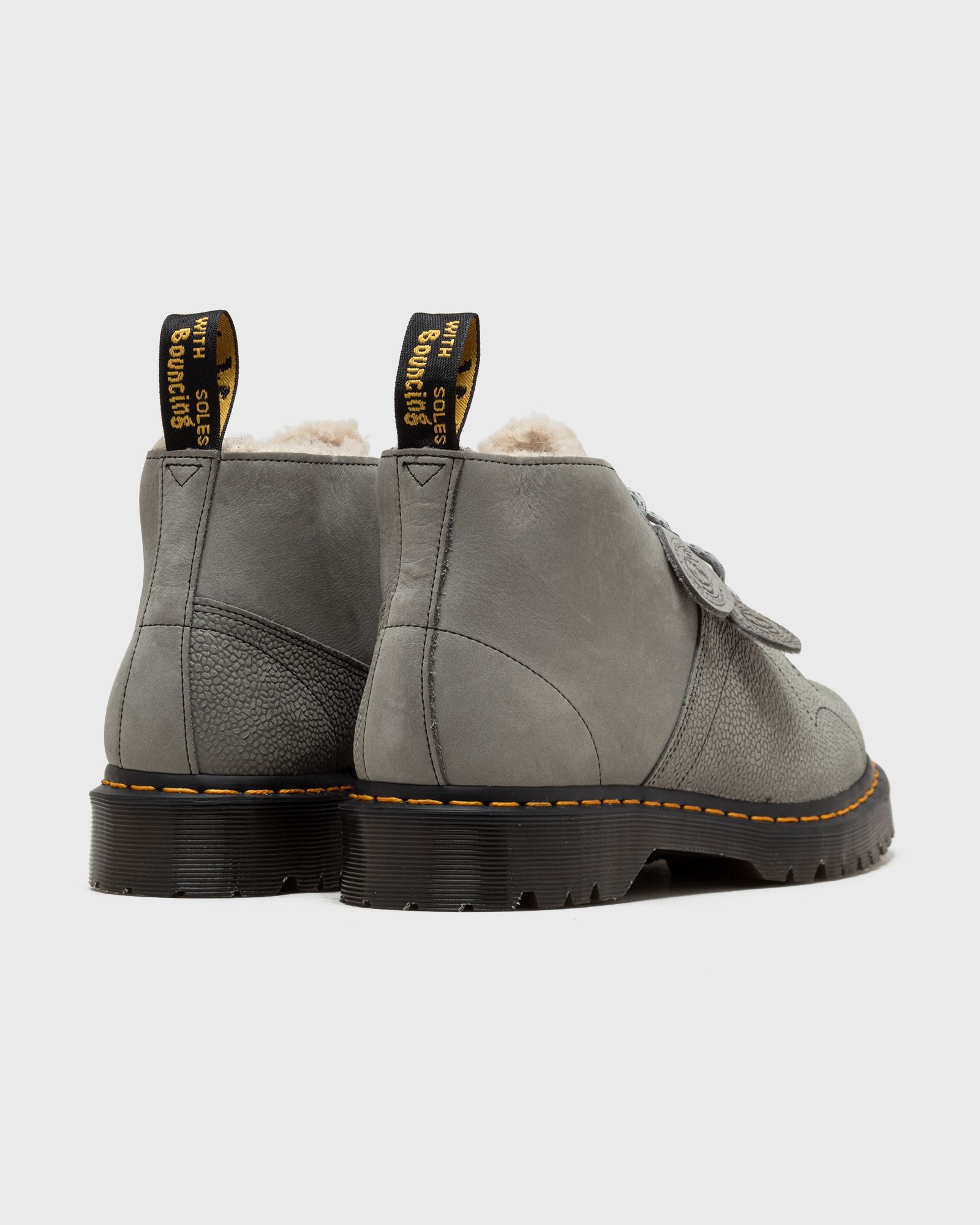 Church Mid Grey Nubuck Shoulder+Nubuck Pebble Emboss