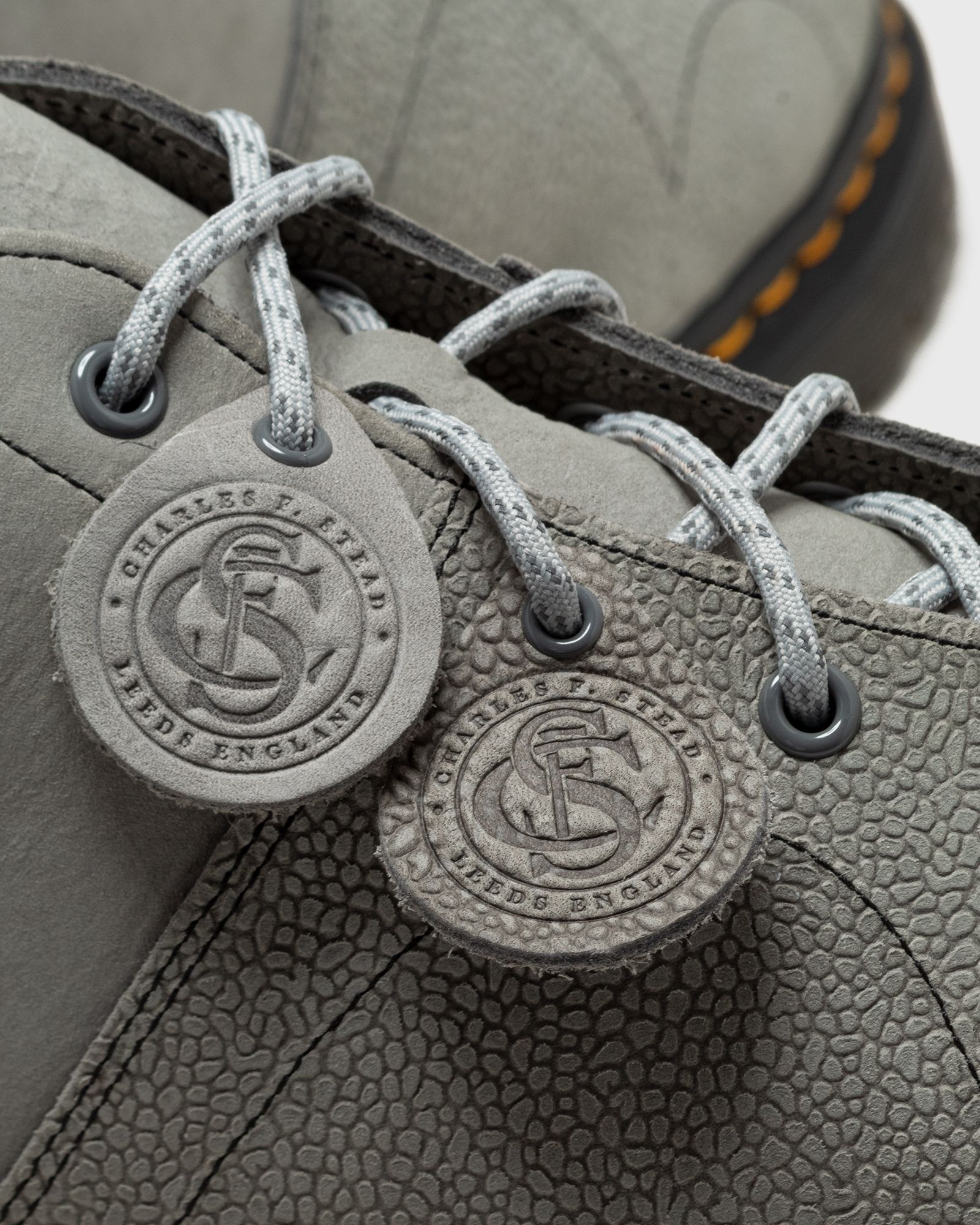 Church Mid Grey Nubuck Shoulder+Nubuck Pebble Emboss