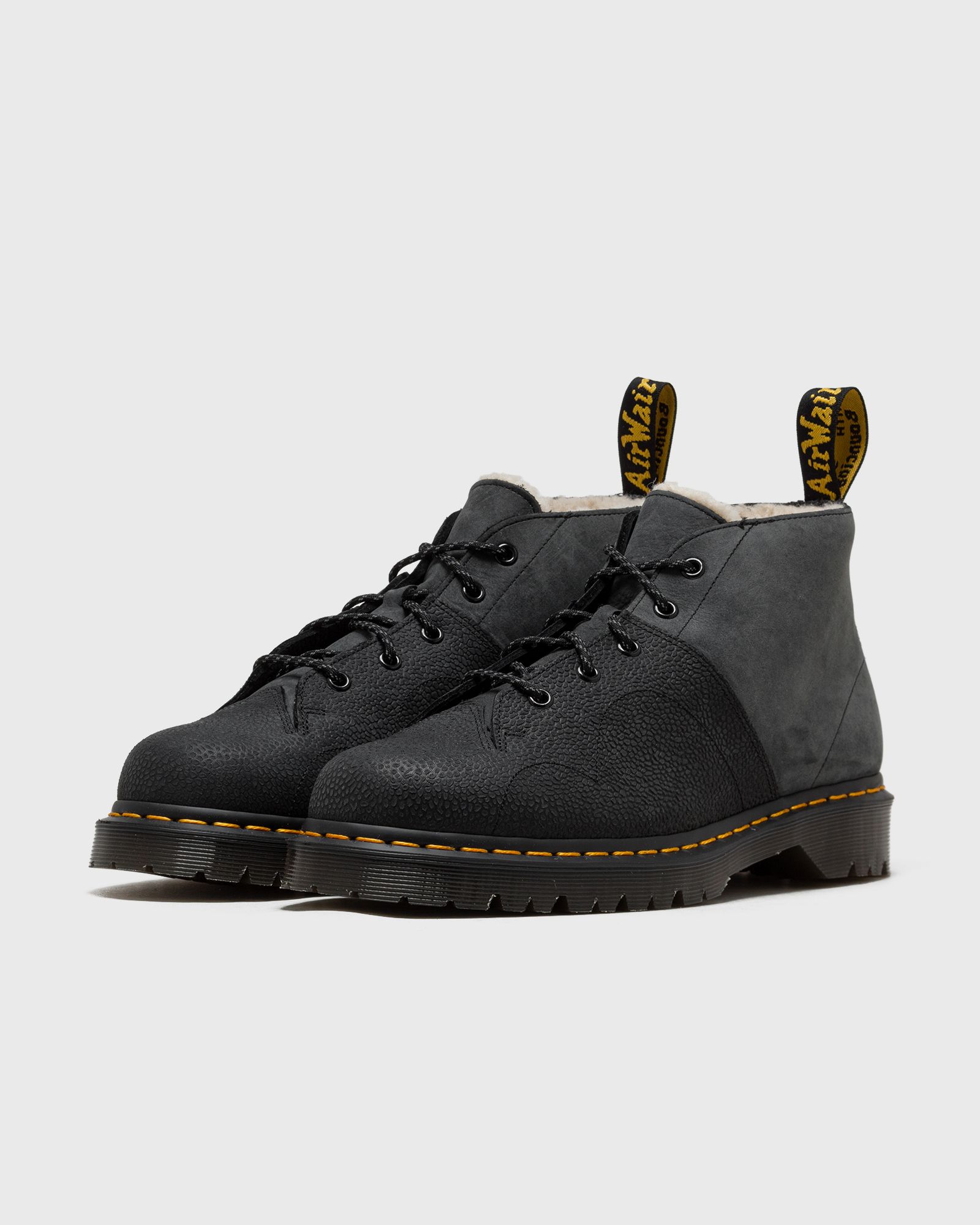 Church Black Nubuck Shoulder+Nubuck Pebble Emboss