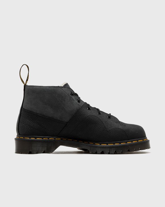 Dr.Martens Church Black Nubuck Shoulder+Nubuck Pebble Emboss Black