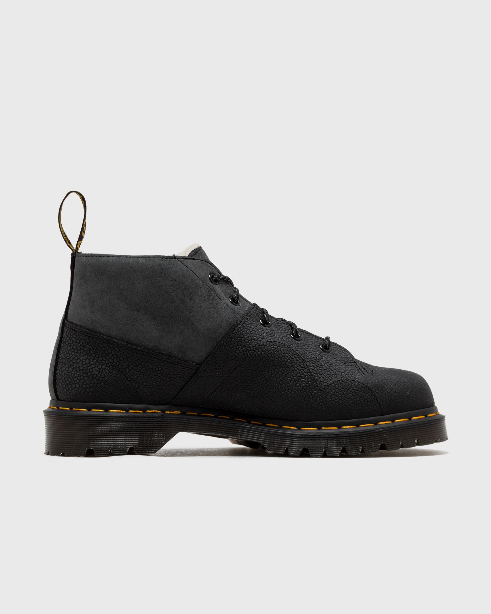 Church Black Nubuck Shoulder+Nubuck Pebble Emboss