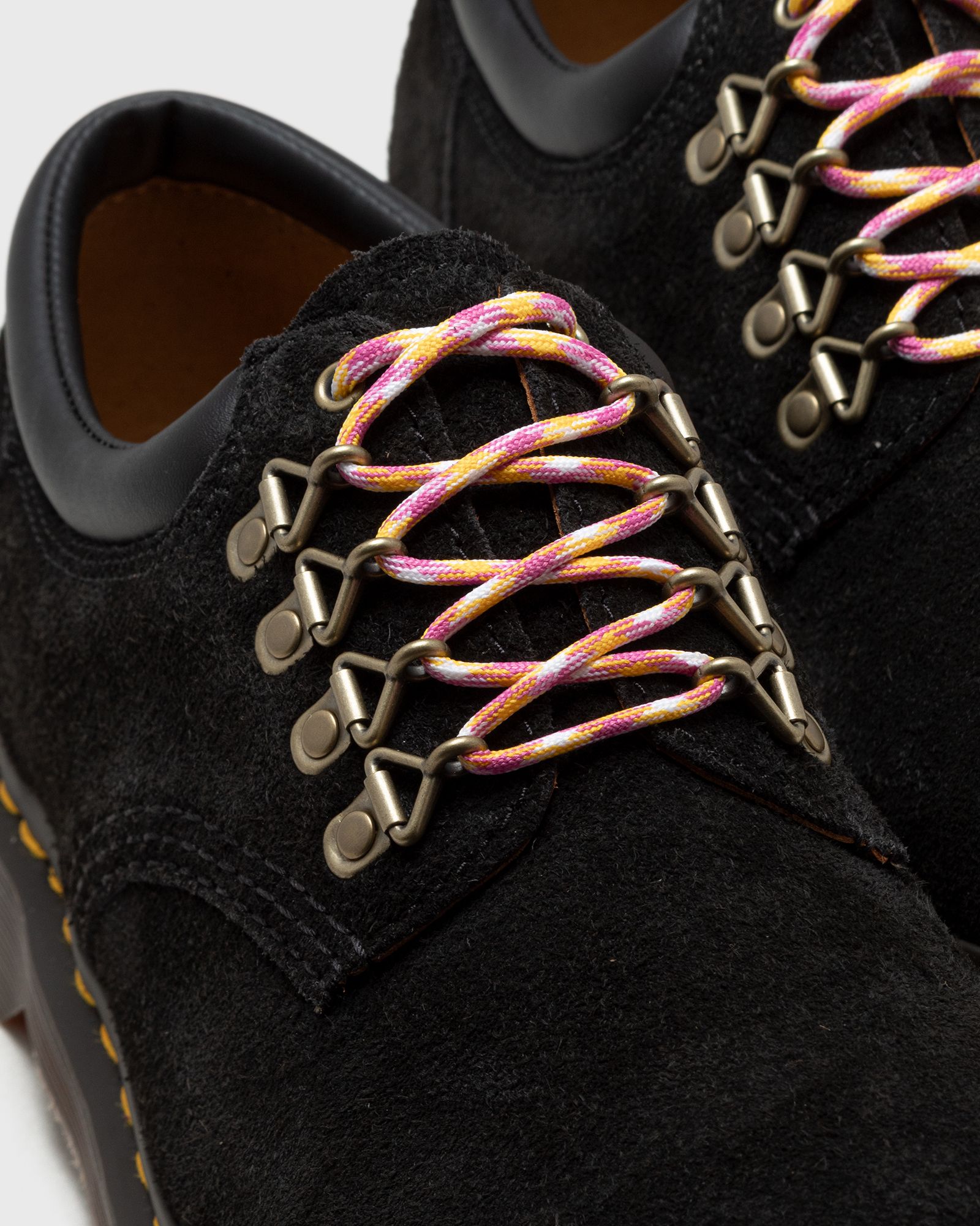 8053 Black Long Napped Suede