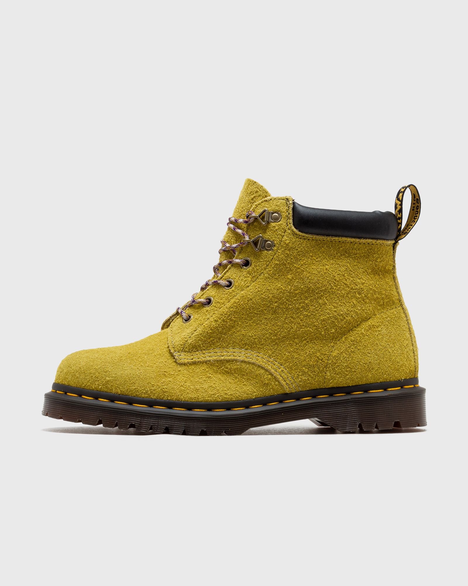 Dr.Martens - 939 moss green long napped suede mb men boots yellow in größe:46