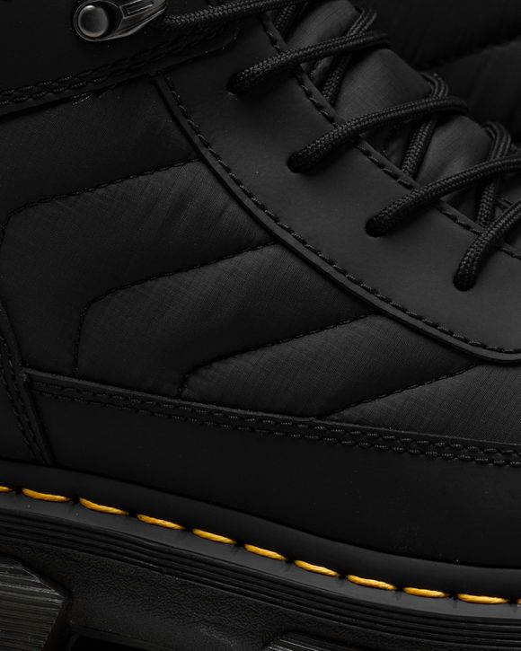 Audrick 8i Boot Black Rubberised Leather+Warm Quilted