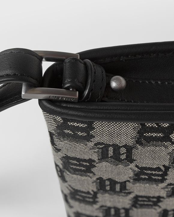 Jacquard Monogram Phone Pouch