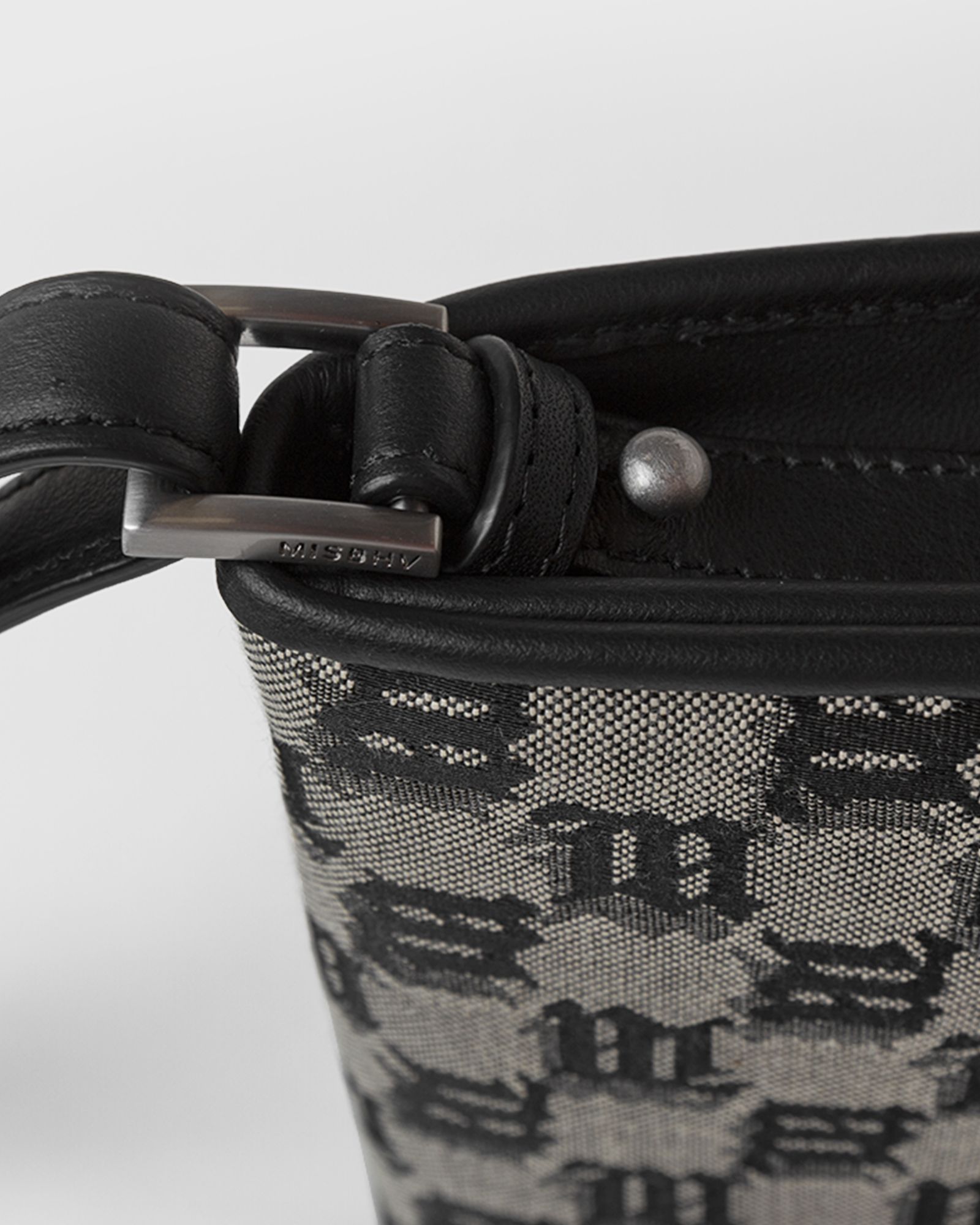 JACQUARD MONOGRAM PHONE POUCH