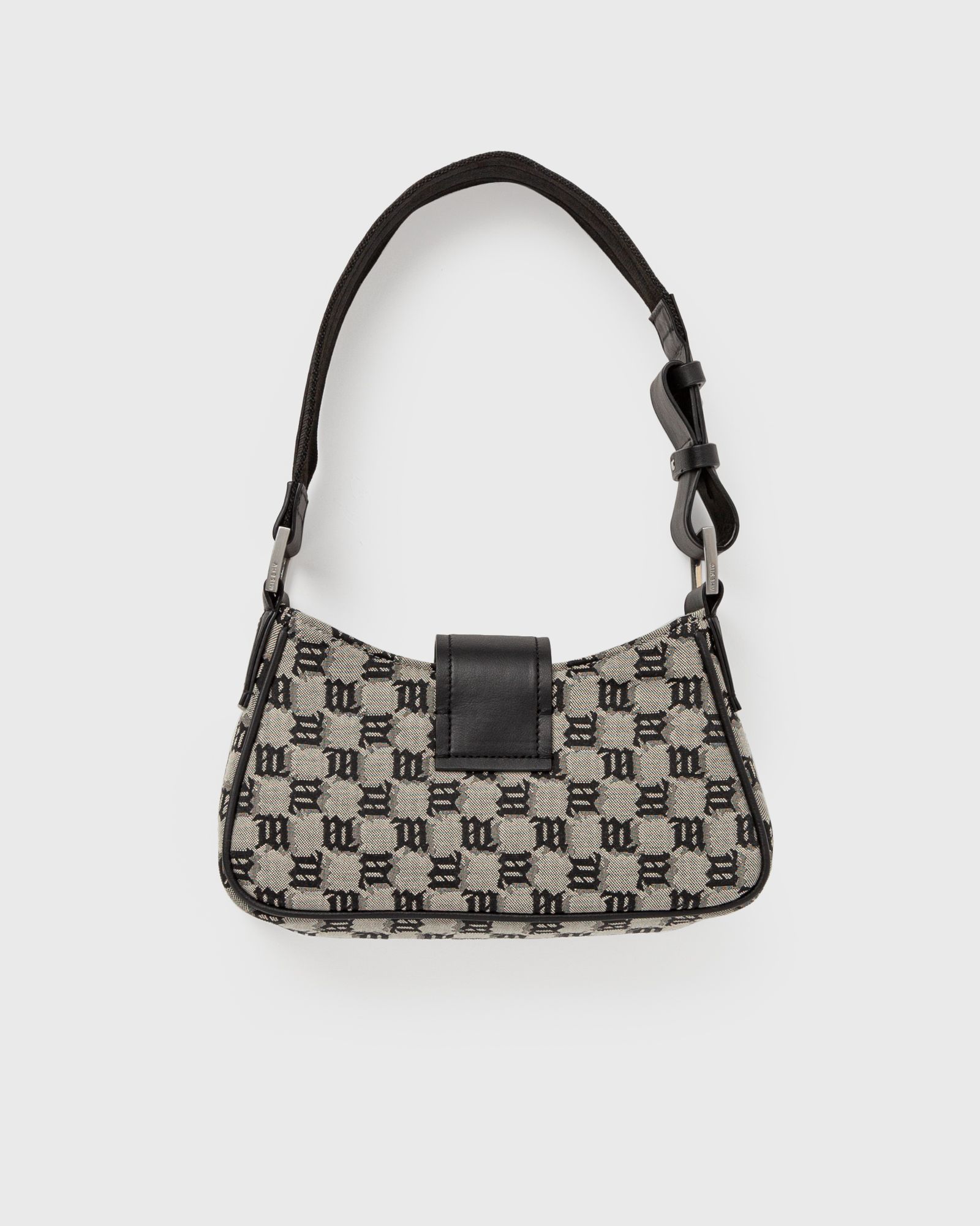JACQUARD MONOGRAM SHOULDER BAG SMALL