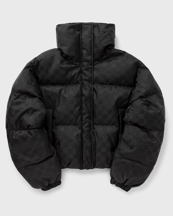 Cropped Monogram Puffer Jacket