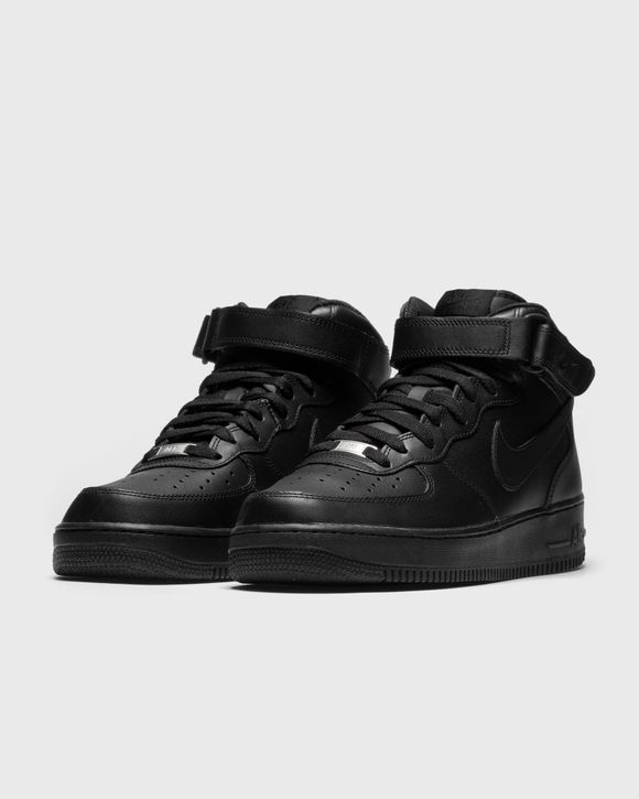 Nike Air Force 1 Mid '07 'Triple Black' AF1 CW2289 001 Men's Shoe Size  15