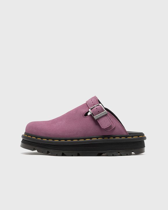 2024新作モデル Dr.Martens Zebzag Store BSTN | Black/Purple Mule 靴