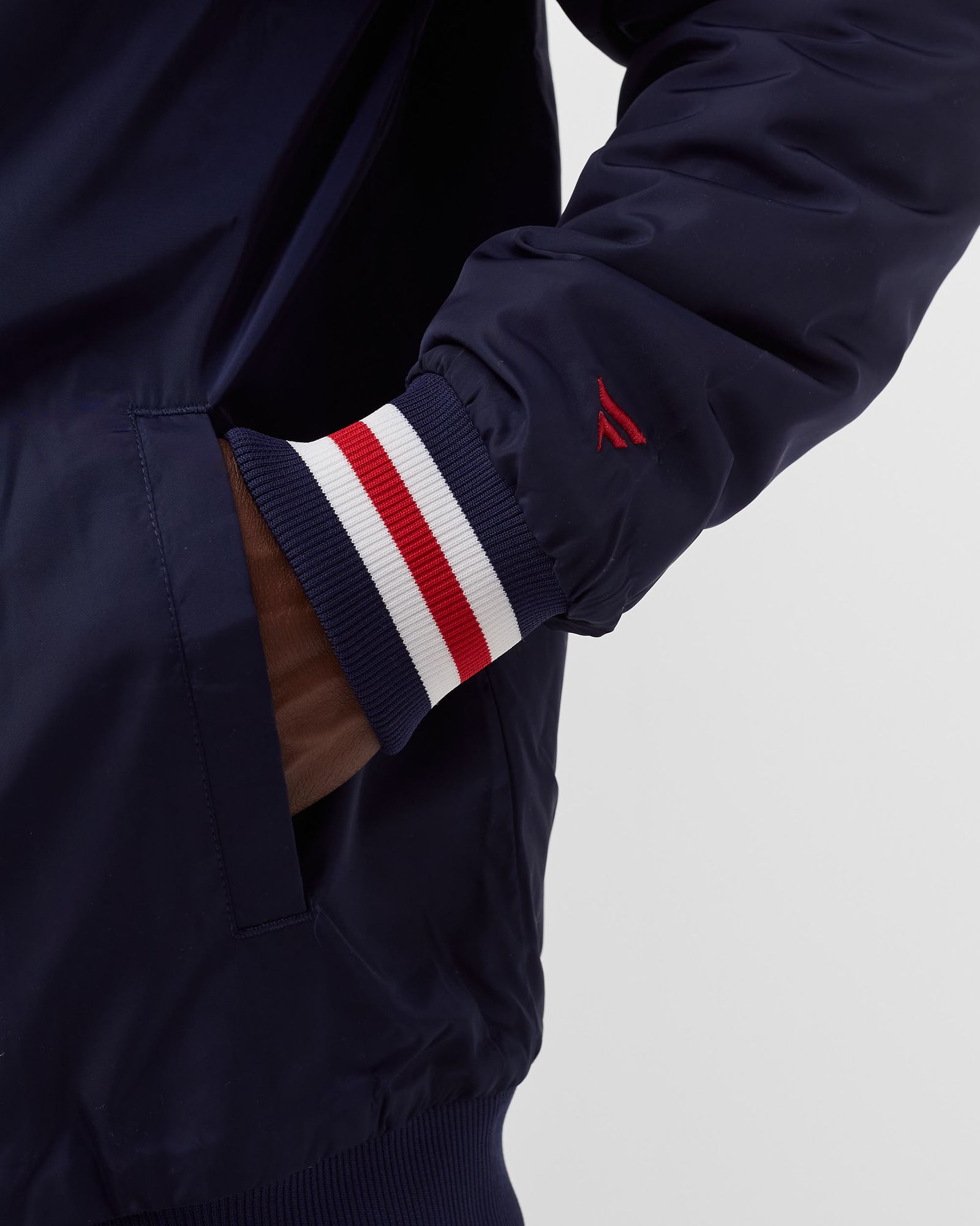 NFL Shield Football SATEEN Hooded College Jacket