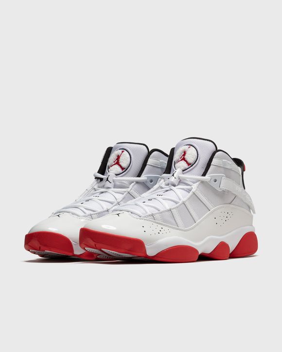 Jordan 6 store rings white red