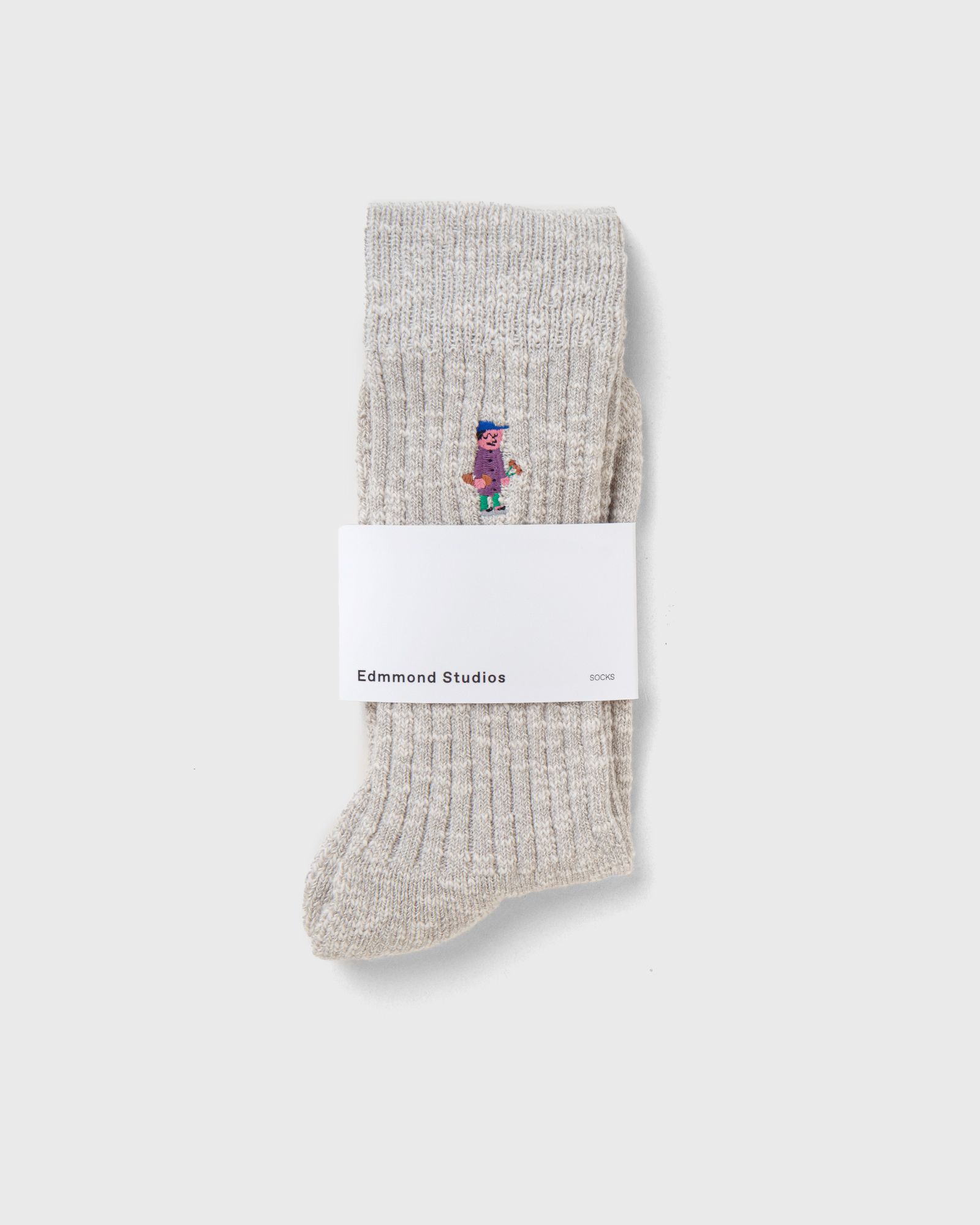 LITTLE TED EMBROIDERED SOCKS