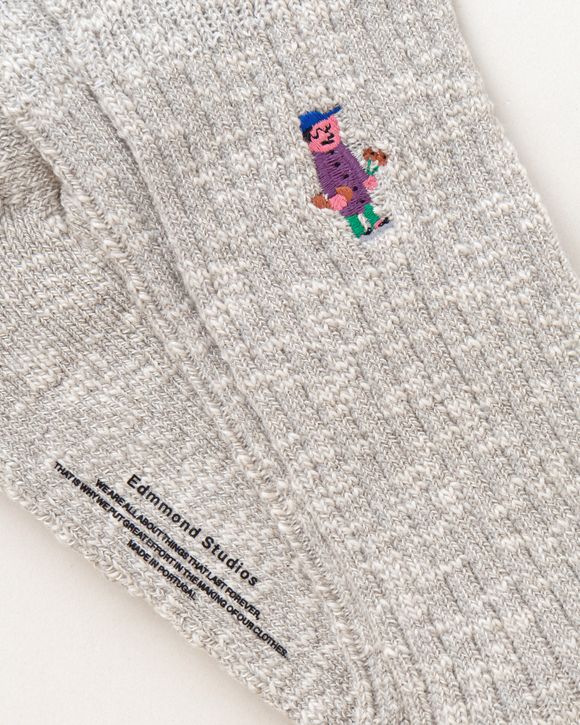 LITTLE TED EMBROIDERED SOCKS