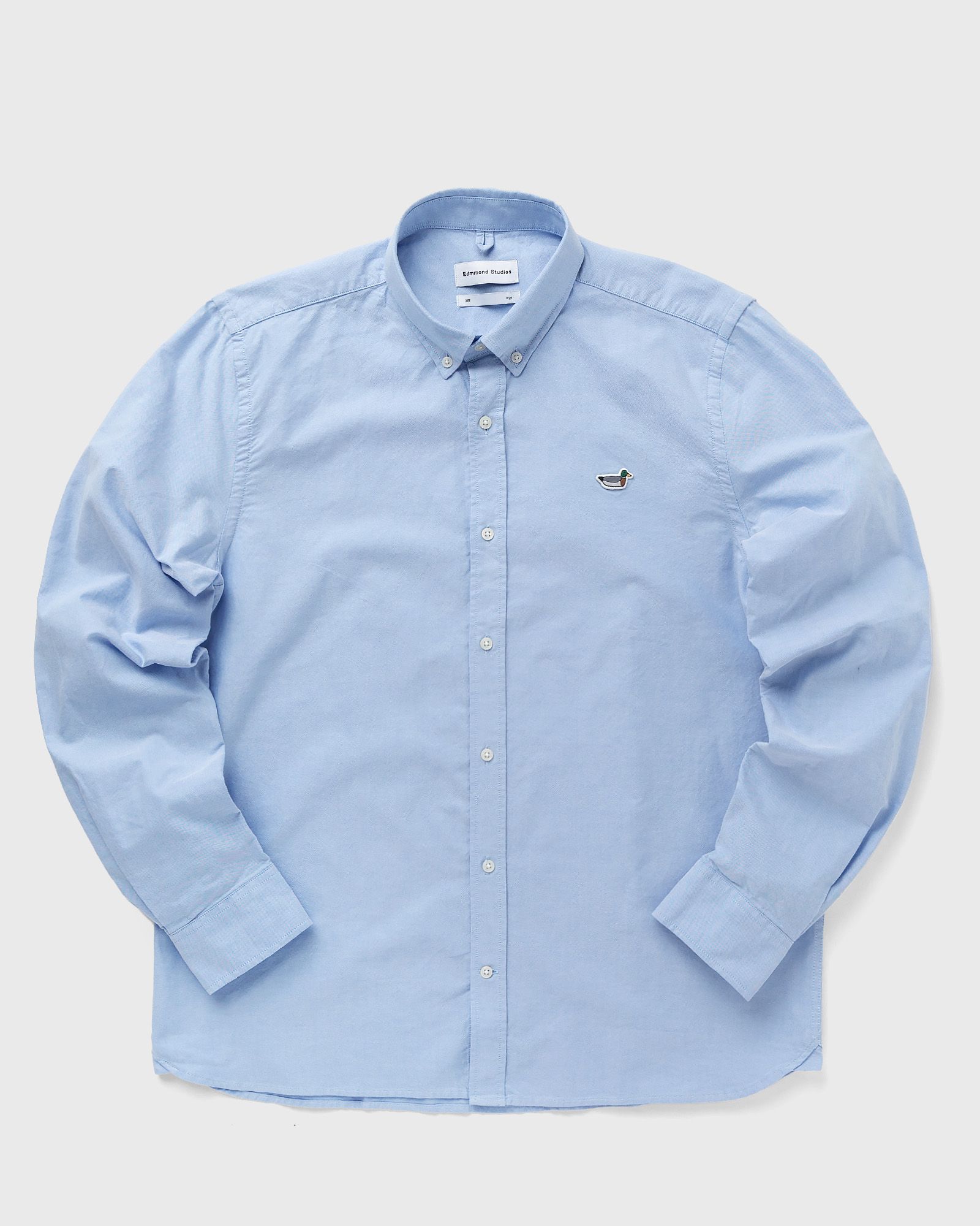 Edmmond Studios - bd shirt duck edition oxford ns men longsleeves blue in größe:s