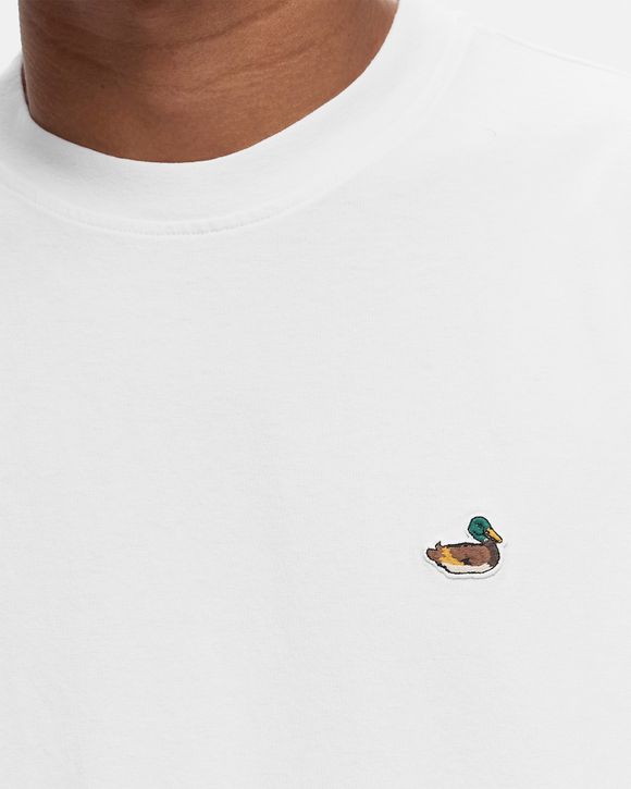 Tシャツ・カットソー EDMMOND STUDIOS DUCK PATCH T-SHIRT T-shirts Edmmond Studios Duck Patch T-Shirt 'White' (125-30