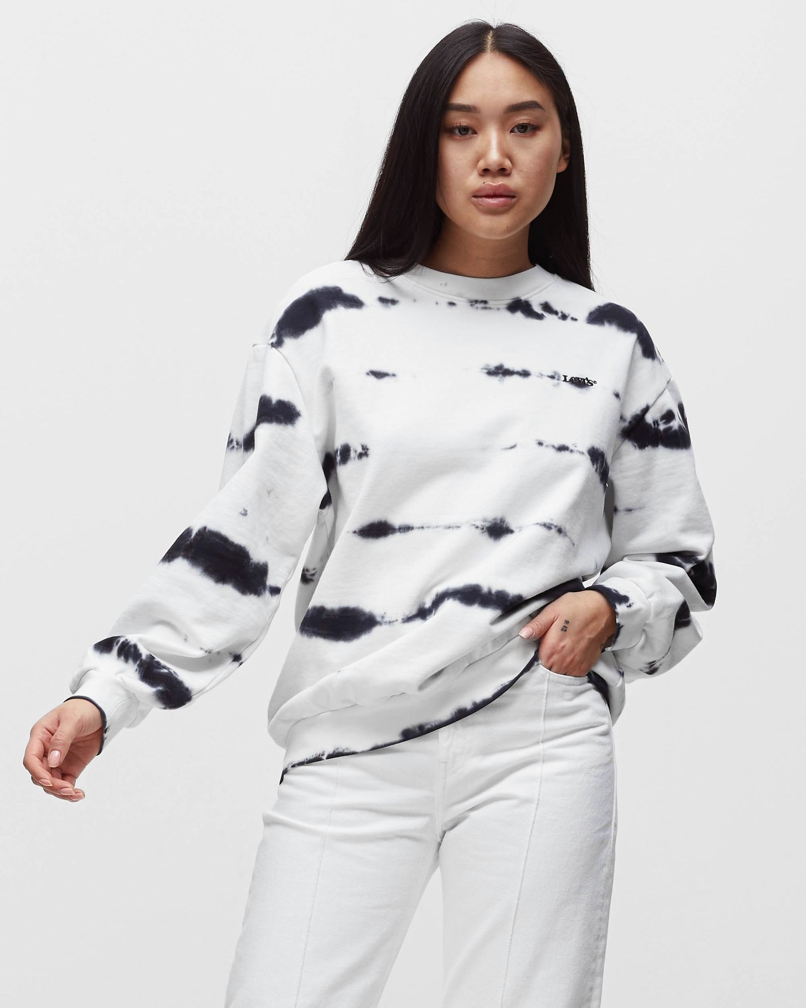 WMNS MELROSE SLOUCHY CREW SWEATSHIRT