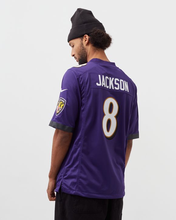  Lamar Jackson Baltimore Ravens #8 Youth 8-20 Home Alternate  Player Jersey : Sports & Outdoors