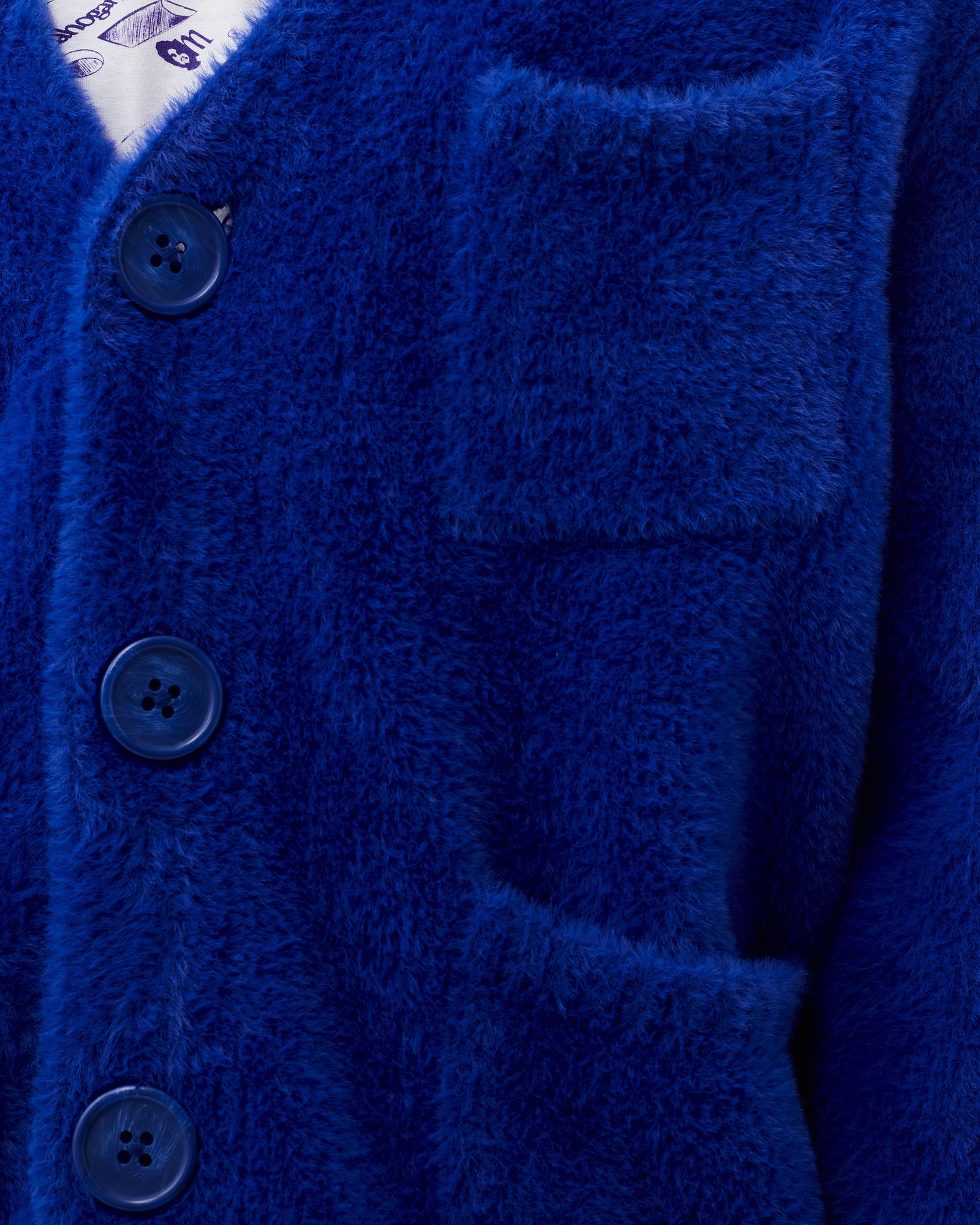 C´est Bon MOHAIR CARDIGAN Blue | BSTN Store