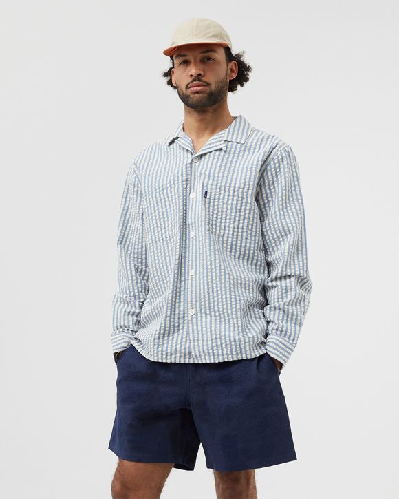 Levis LEVI S MADE CRAFTED CAMP SHIRT Multi Lmc Sea Stripe Multi