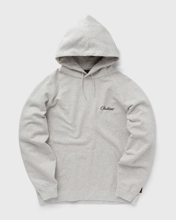 BACK PRINT SWEAT HOODIE A GRAY HARDING STAR