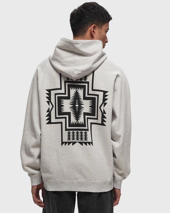 Pendleton BACK PRINT SWEAT HOODIE A GRAY HARDING STAR Grey