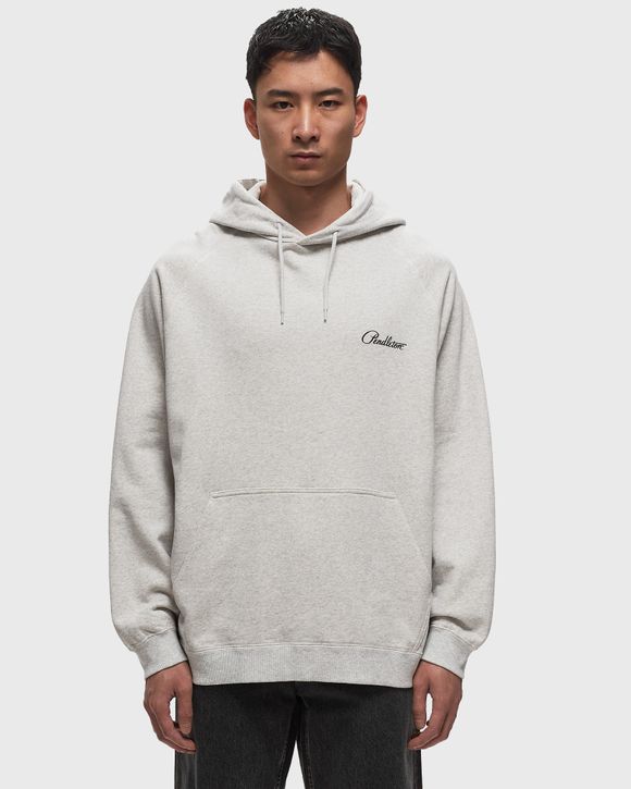 BACK PRINT SWEAT HOODIE A GRAY HARDING STAR
