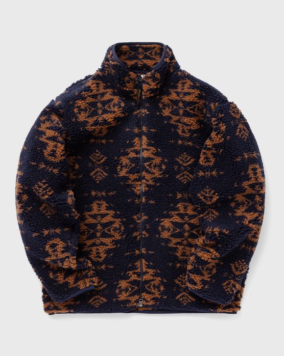 BOA STAND BLOUSON NAVY CHAMOIS