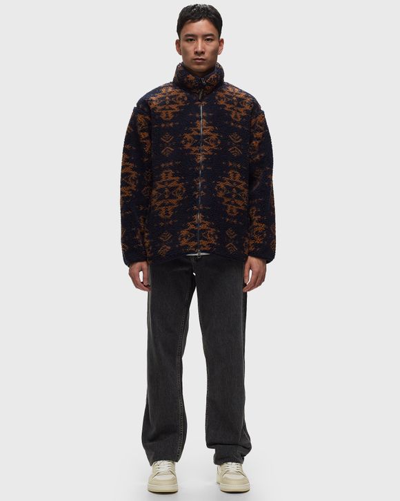 BOA STAND BLOUSON NAVY CHAMOIS