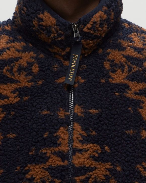 BOA STAND BLOUSON NAVY CHAMOIS