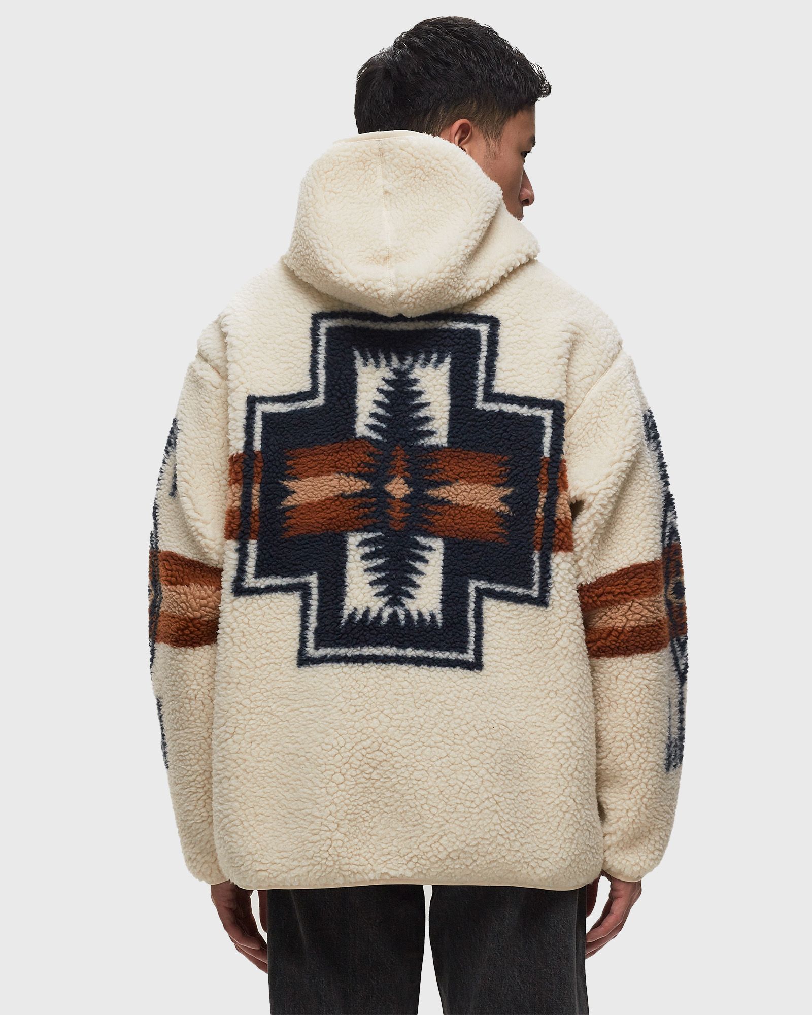 BOA ZIP HOODIE IVORY HARDING