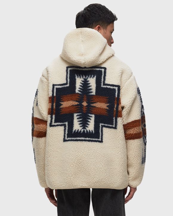 BOA ZIP HOODIE IVORY HARDING