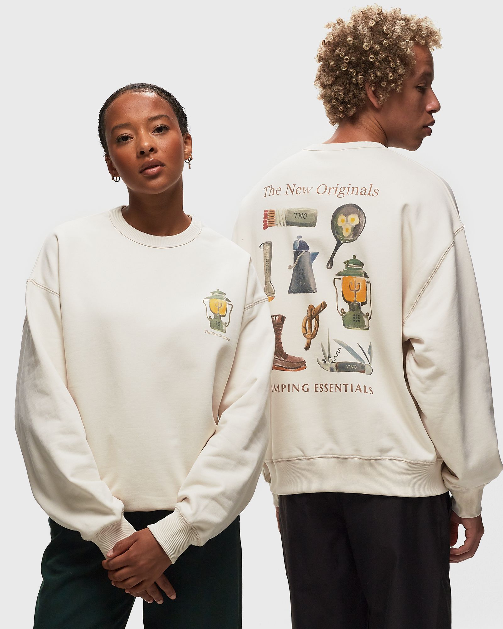 CAMPING ESSENTIALS CREWNECK