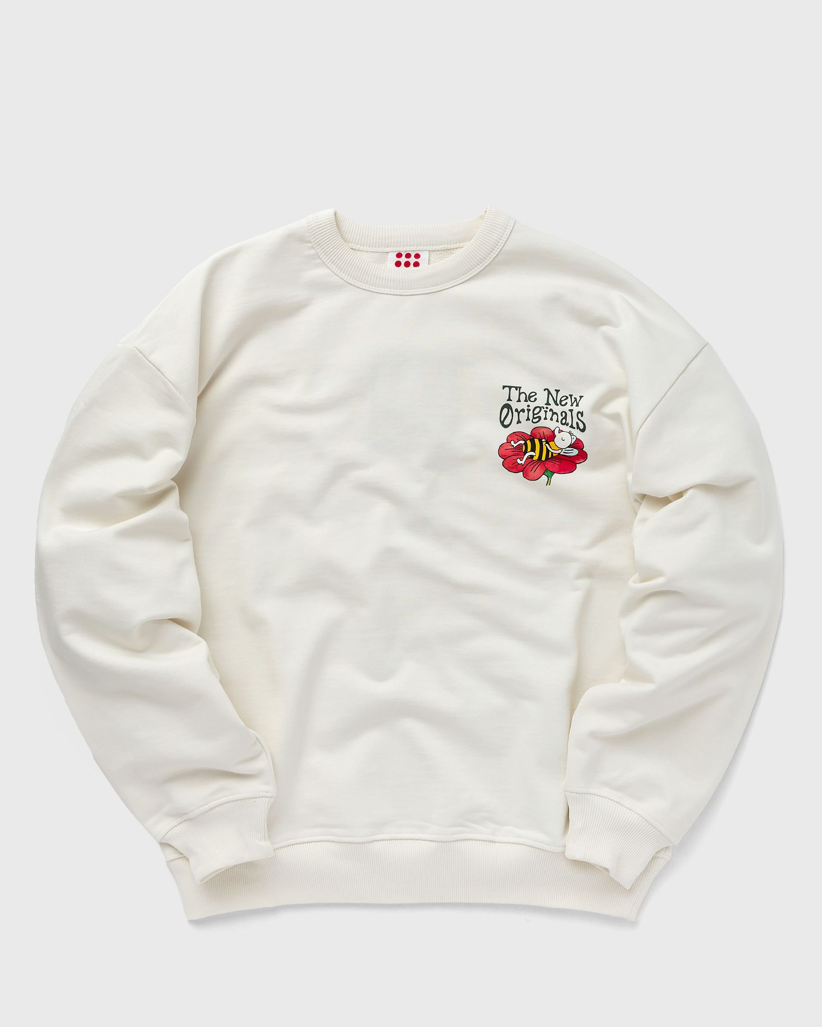 The New Originals - lazy bee crewneck men sweatshirts white in größe:xl