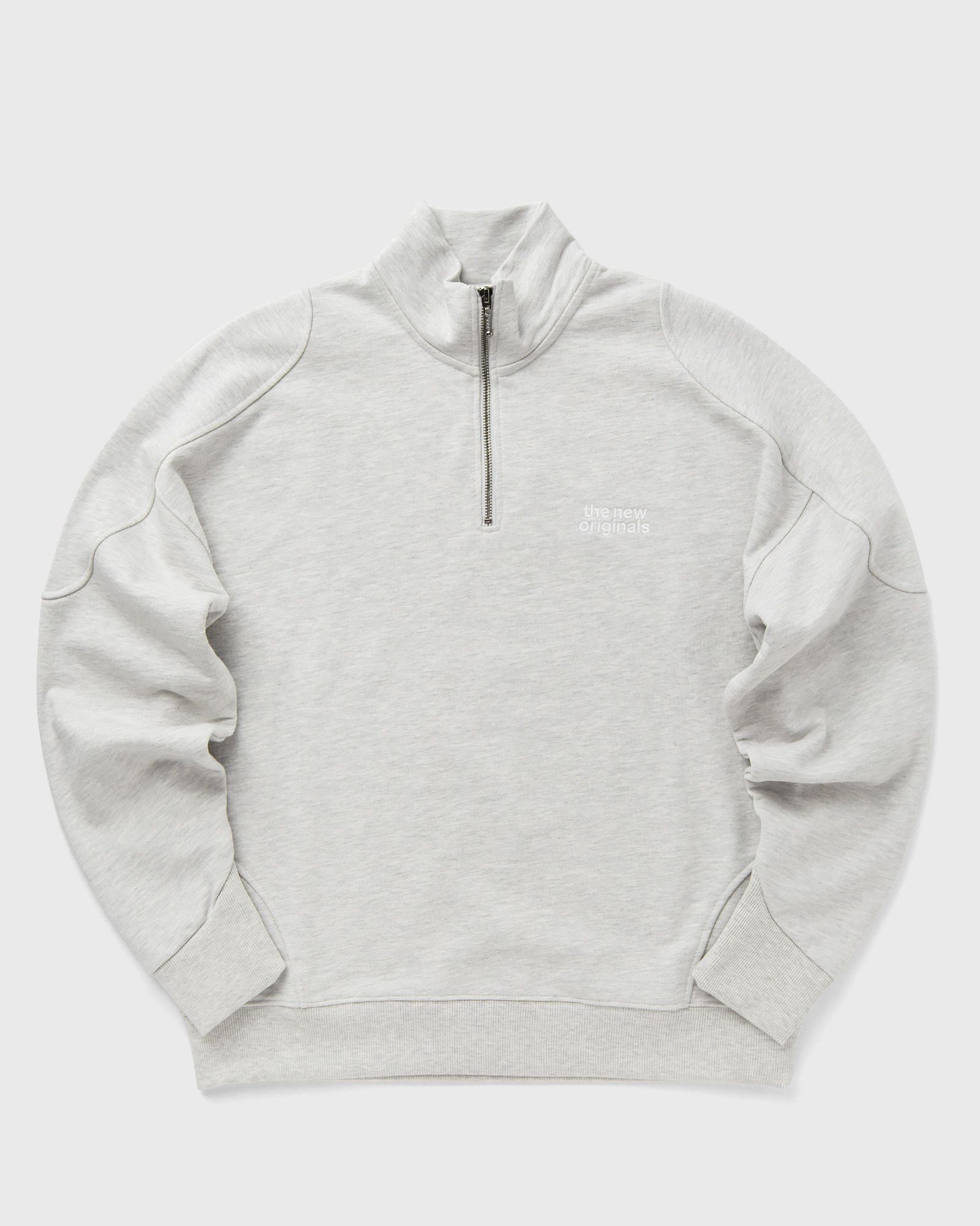 EMBLEM HALF-ZIP SWEATER