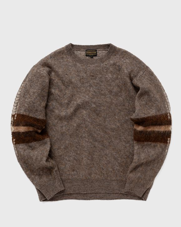 CREWNECK PULLOVER MOCHA HARDING STAR